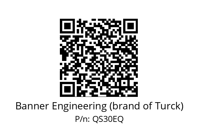   Banner Engineering (brand of Turck) QS30EQ