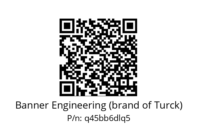   Banner Engineering (brand of Turck) q45bb6dlq5