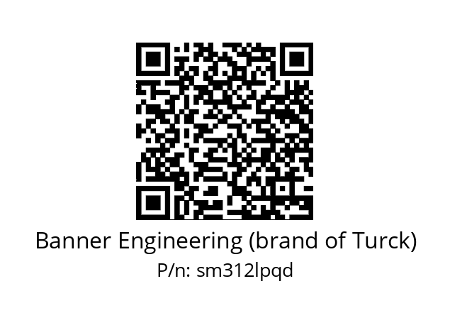   Banner Engineering (brand of Turck) sm312lpqd