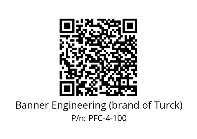   Banner Engineering (brand of Turck) PFC-4-100