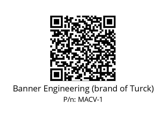   Banner Engineering (brand of Turck) MACV-1