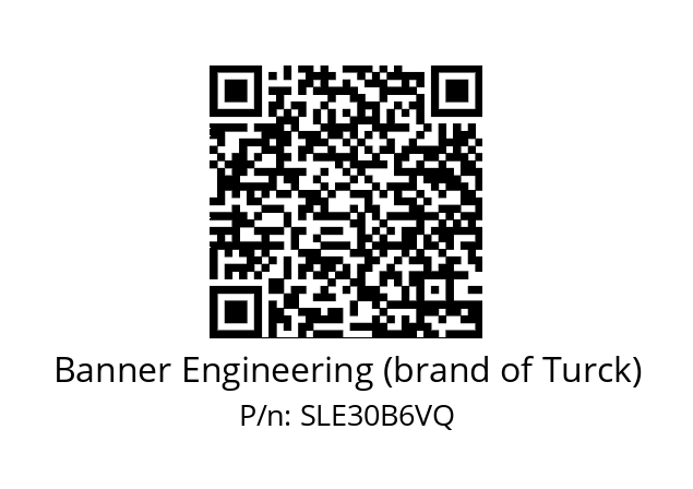   Banner Engineering (brand of Turck) SLE30B6VQ