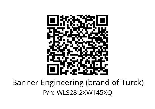   Banner Engineering (brand of Turck) WLS28-2XW145XQ