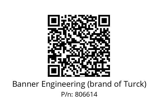  QCM50-K3D60-Q8-5  Banner Engineering (brand of Turck) 806614