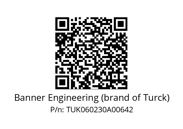   Banner Engineering (brand of Turck) TUK060230A00642