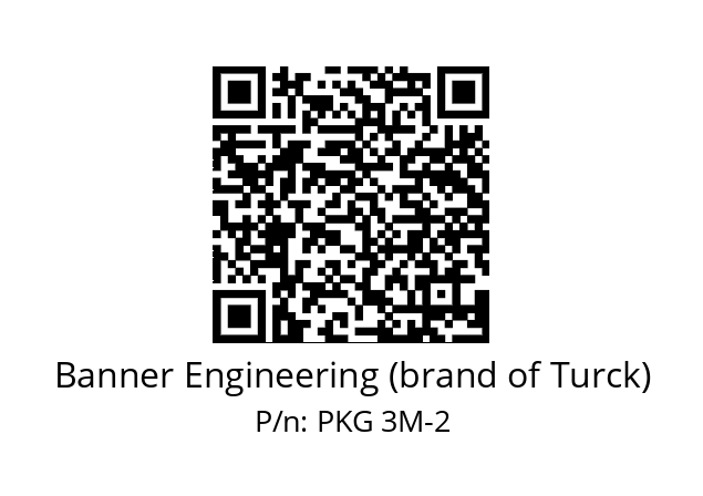   Banner Engineering (brand of Turck) PKG 3M-2