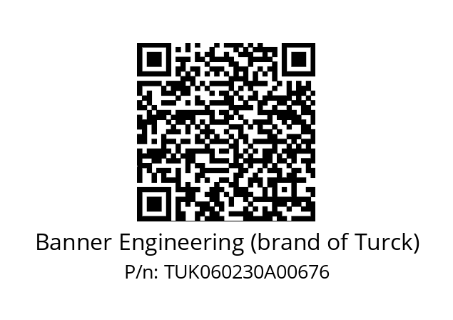   Banner Engineering (brand of Turck) TUK060230A00676