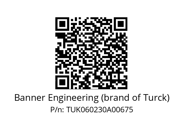   Banner Engineering (brand of Turck) TUK060230A00675