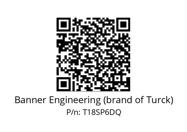   Banner Engineering (brand of Turck) T18SP6DQ