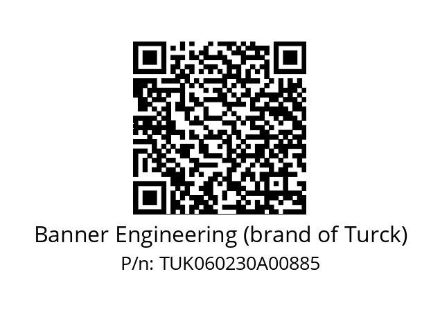   Banner Engineering (brand of Turck) TUK060230A00885