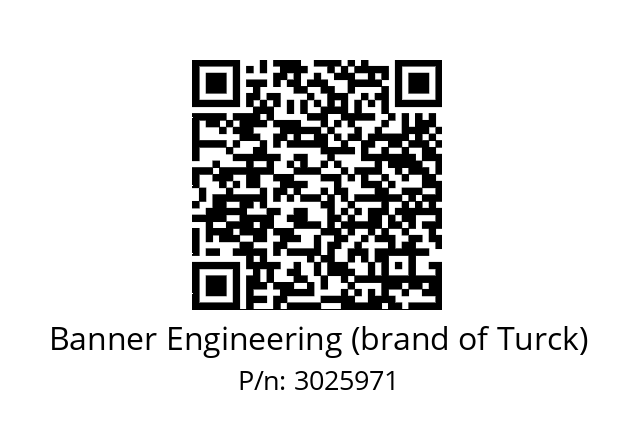   Banner Engineering (brand of Turck) 3025971