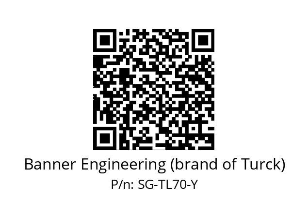   Banner Engineering (brand of Turck) SG-TL70-Y