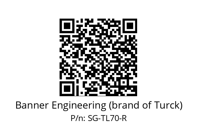   Banner Engineering (brand of Turck) SG-TL70-R