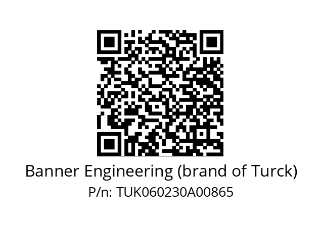   Banner Engineering (brand of Turck) TUK060230A00865