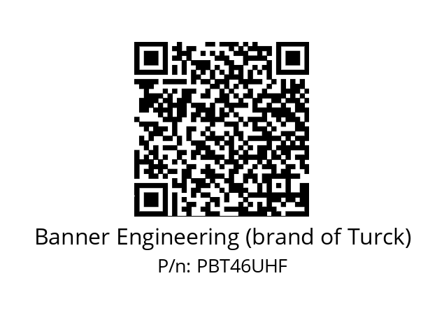   Banner Engineering (brand of Turck) PBT46UHF