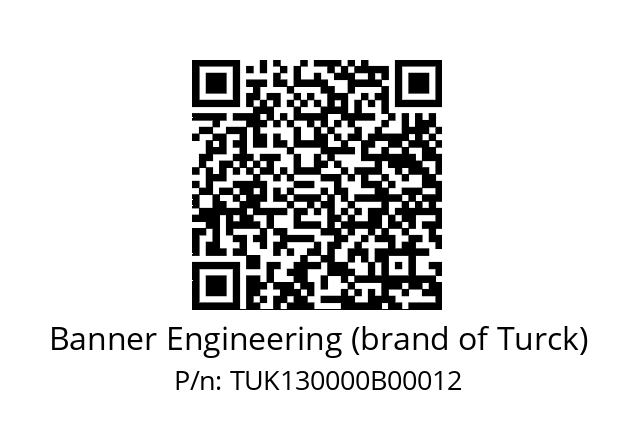   Banner Engineering (brand of Turck) TUK130000B00012