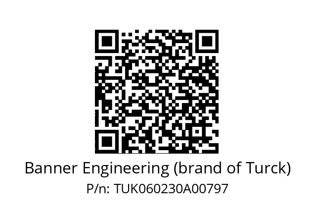  LX3RQ-72471 Banner Engineering (brand of Turck) TUK060230A00797