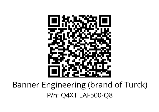   Banner Engineering (brand of Turck) Q4XTILAF500-Q8