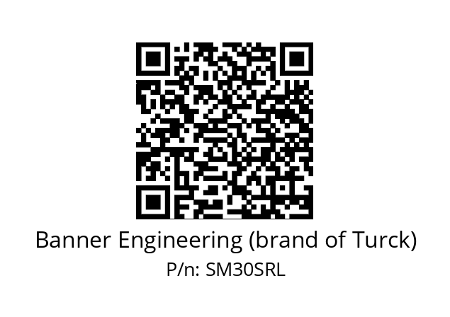   Banner Engineering (brand of Turck) SM30SRL