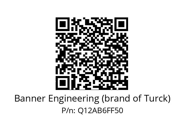   Banner Engineering (brand of Turck) Q12AB6FF50