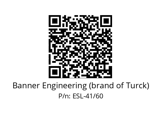   Banner Engineering (brand of Turck) ESL-41/60