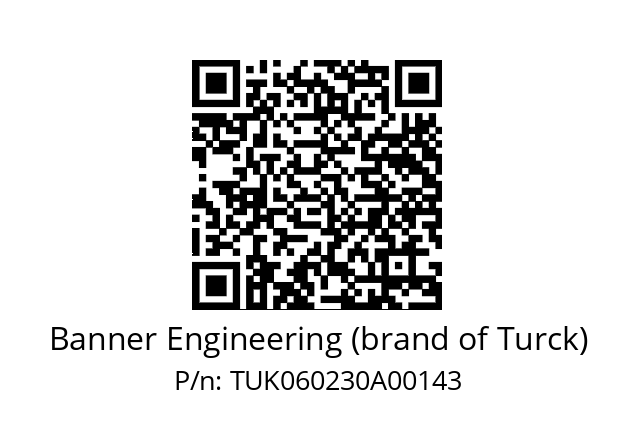   Banner Engineering (brand of Turck) TUK060230A00143