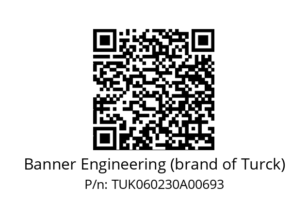   Banner Engineering (brand of Turck) TUK060230A00693