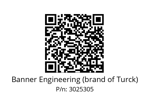   Banner Engineering (brand of Turck) 3025305