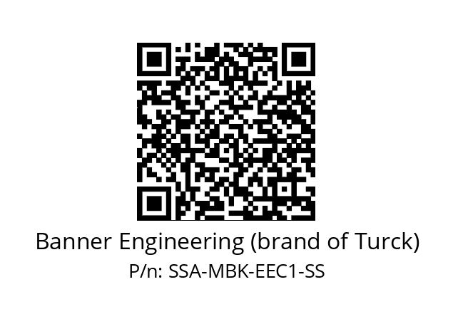   Banner Engineering (brand of Turck) SSA-MBK-EEC1-SS