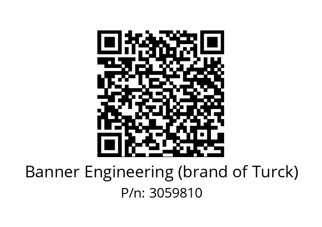  T18SP6LPQP-59810 Banner Engineering (brand of Turck) 3059810