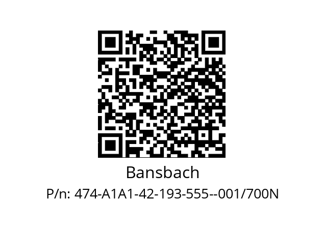   Bansbach 474-A1A1-42-193-555--001/700N