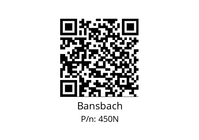   Bansbach 450N