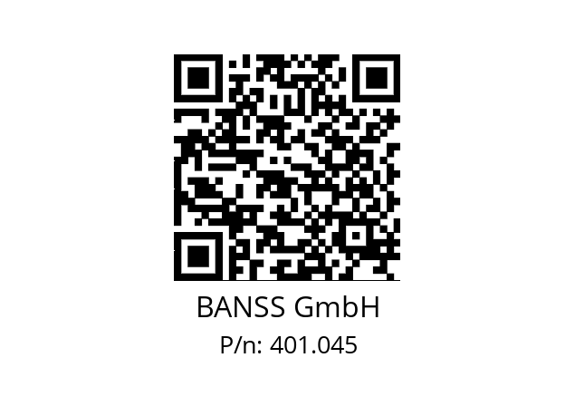   BANSS GmbH 401.045