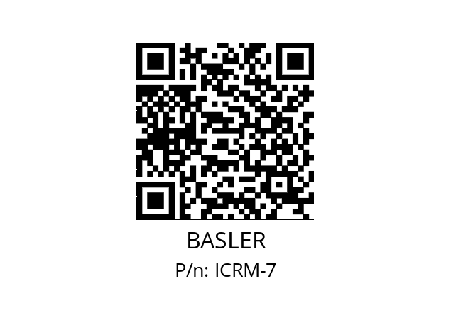   BASLER ICRM-7