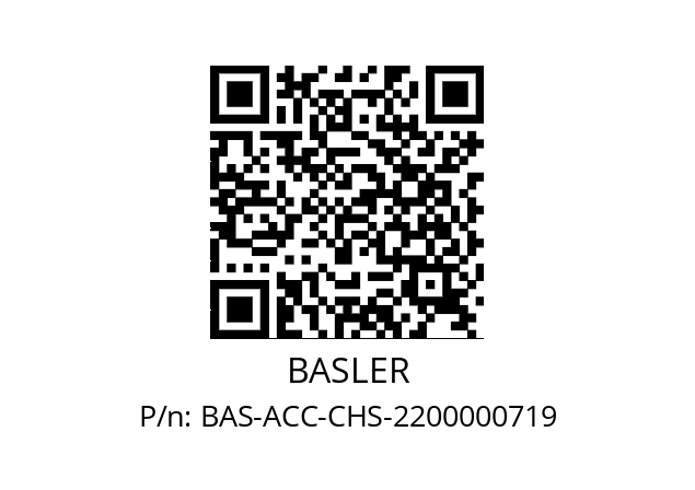   BASLER BAS-ACC-CHS-2200000719