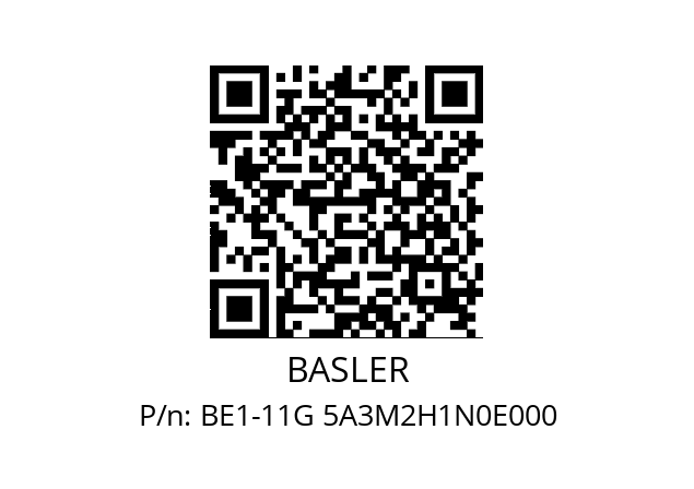   BASLER BE1-11G 5A3M2H1N0E000