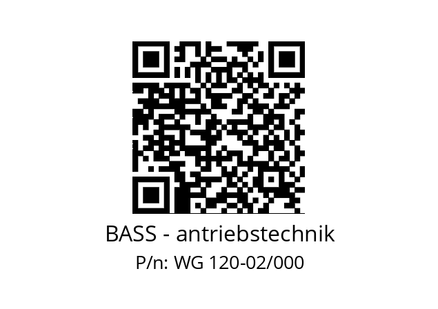   BASS - antriebstechnik WG 120-02/000