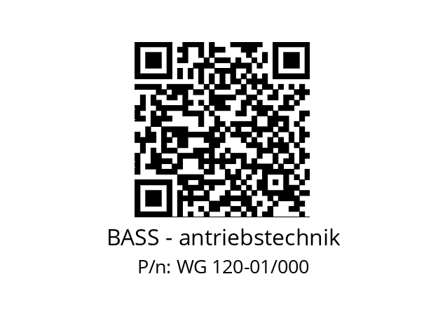   BASS - antriebstechnik WG 120-01/000