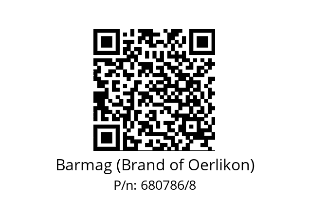   Barmag (Brand of Oerlikon) 680786/8