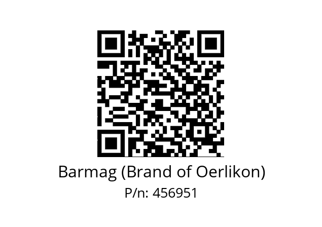   Barmag (Brand of Oerlikon) 456951