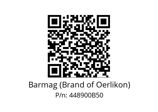   Barmag (Brand of Oerlikon) 448900B50