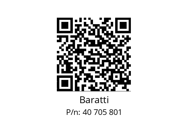   Baratti 40 705 801