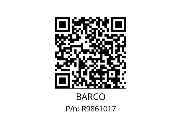   BARCO R9861017