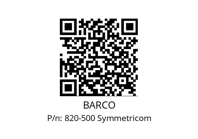   BARCO 820-500 Symmetricom