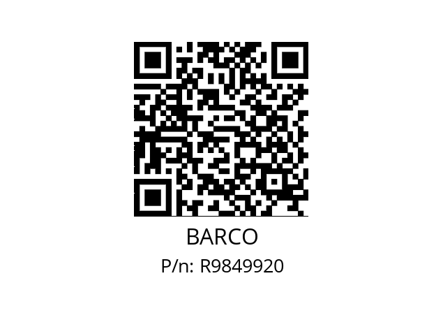   BARCO R9849920