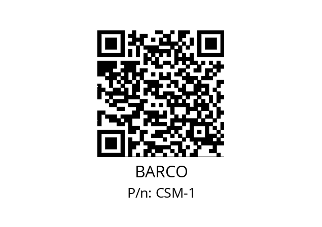   BARCO CSM-1