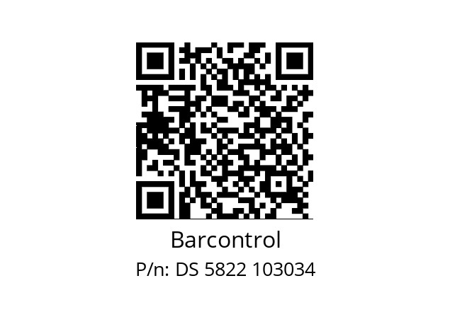   Barcontrol DS 5822 103034