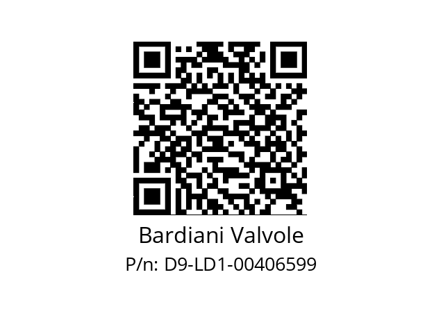   Bardiani Valvole D9-LD1-00406599