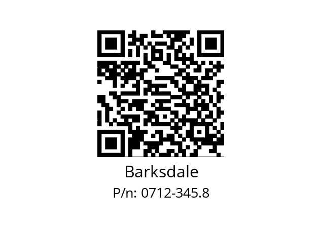   Barksdale 0712-345.8