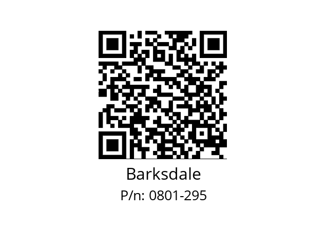   Barksdale 0801-295